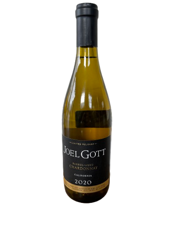 Joel Gott barrel-aged chardonnay