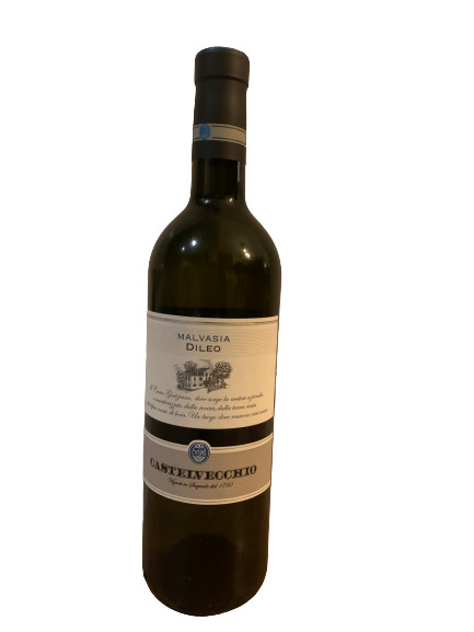 Laatste 3 flessen! 30% korting! Castelvecchio Malvasia Dileo